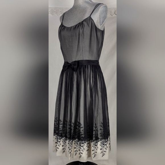 Adrianna Silk Cocktail Dress - Picture 3 of 9